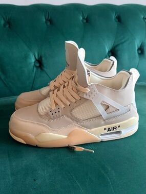 Jordan Sneakers in Beige and Cream